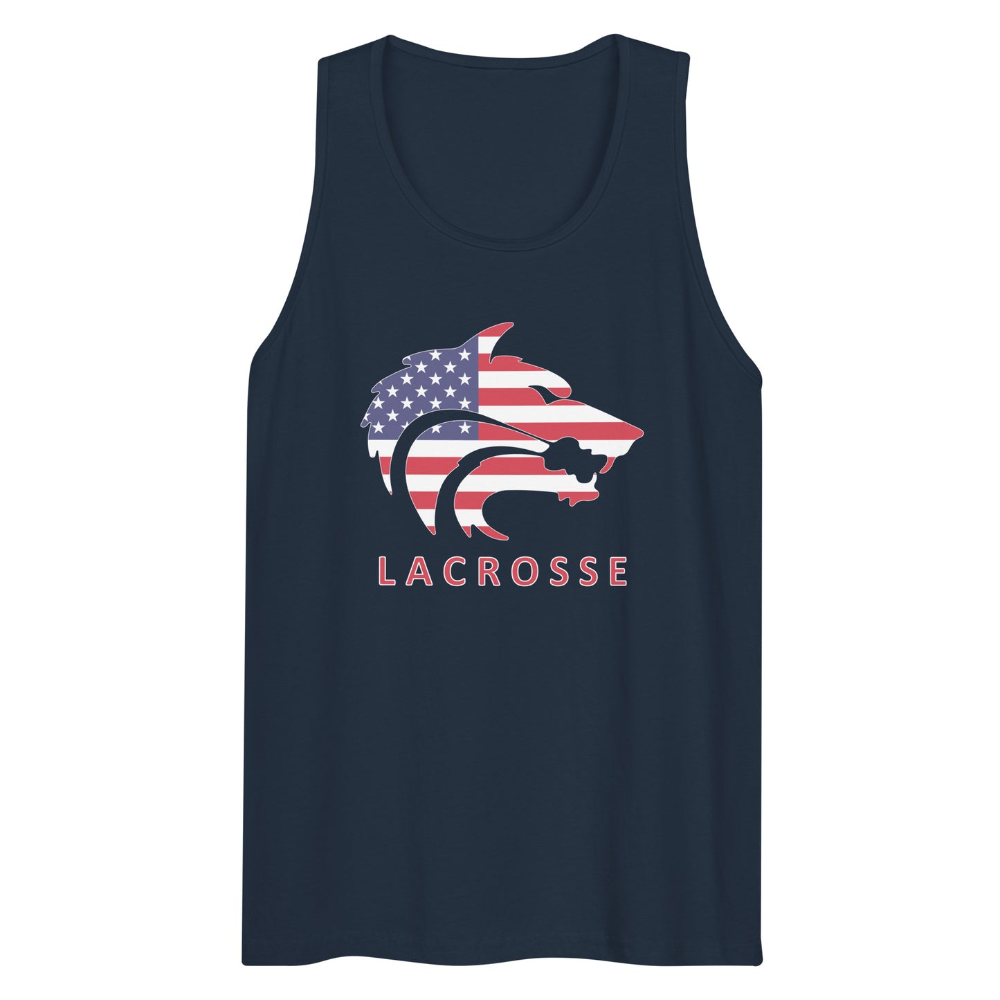 Adult Timberline Lacrosse Cotton Heritage Tank