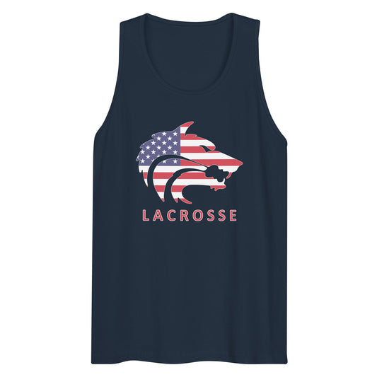 Adult Timberline Lacrosse Cotton Heritage Tank