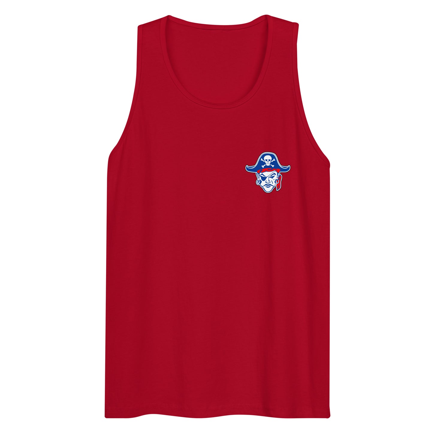Adult Fairport Football and Cheer Cotton Heritage Tank