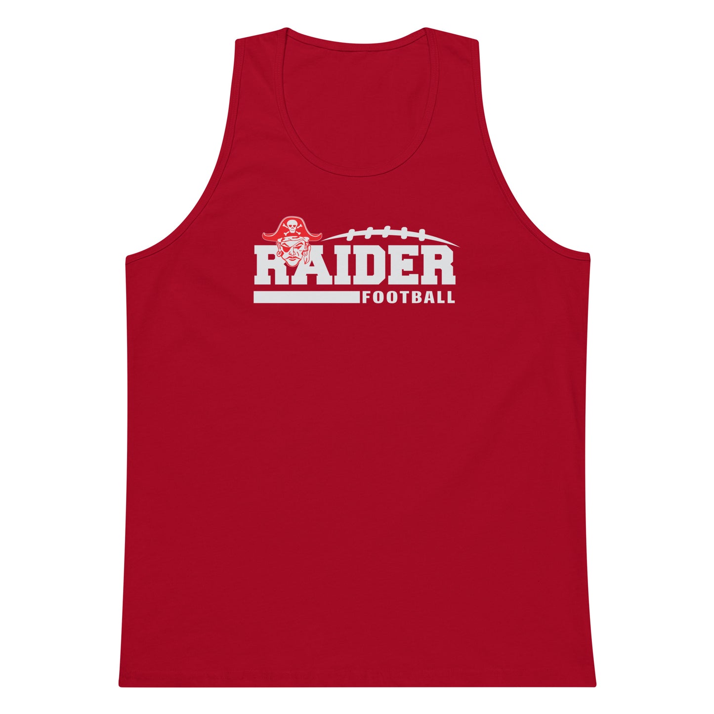 Adult Fairport Youth Football and Cheer Cotton Heritage Tank