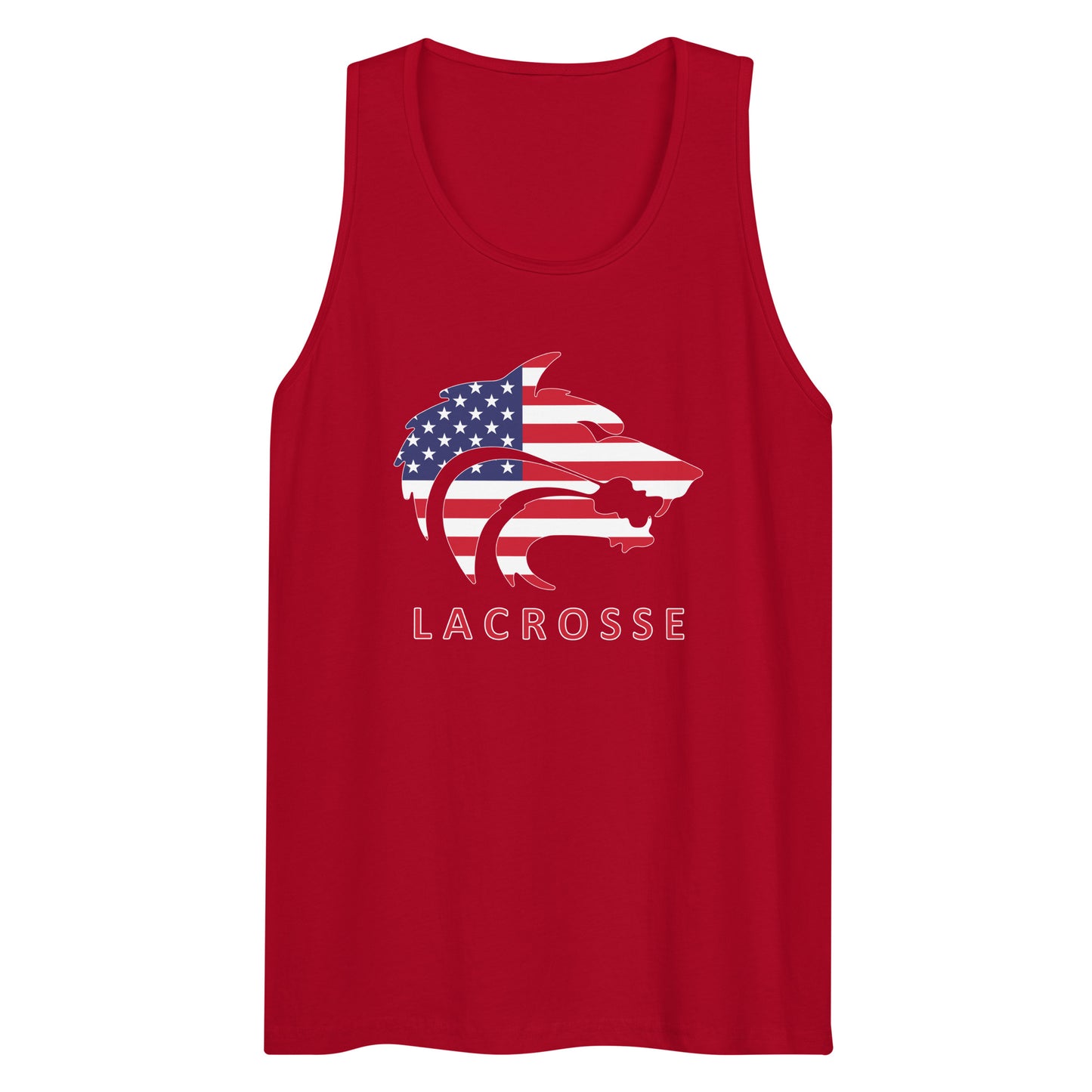 Adult Timberline Lacrosse Cotton Heritage Tank