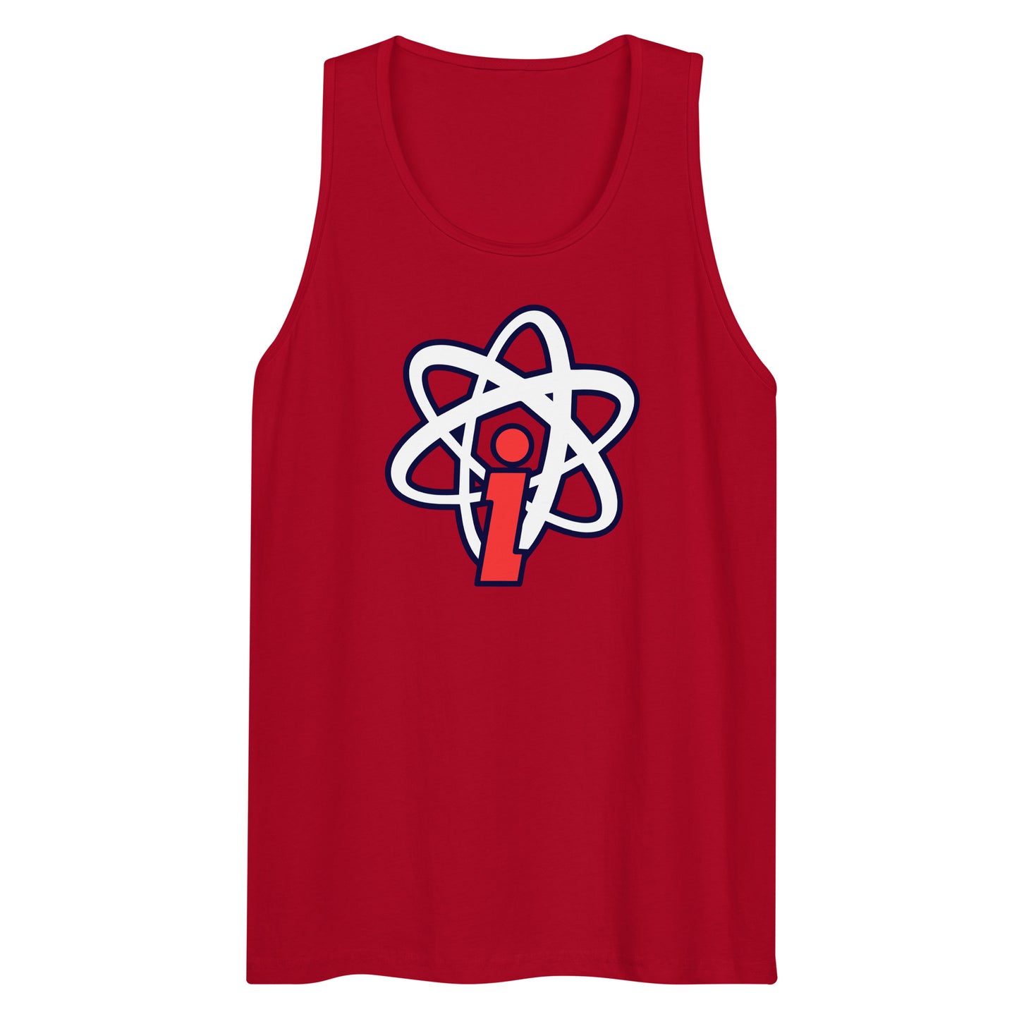 Adult Isotopes Lacrosse Cotton Heritage Tank