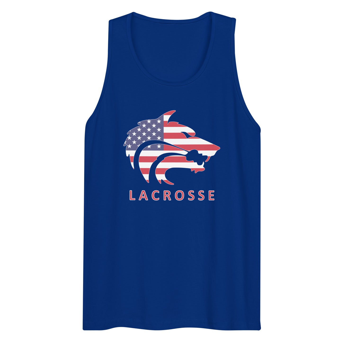 Adult Timberline Lacrosse Cotton Heritage Tank