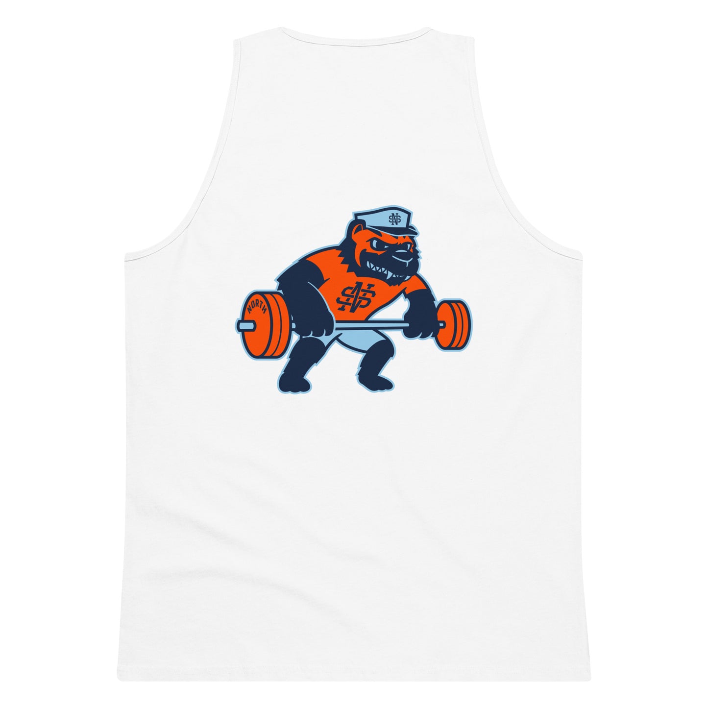 Adult North Stafford Lacrosse Cotton Heritage Tank