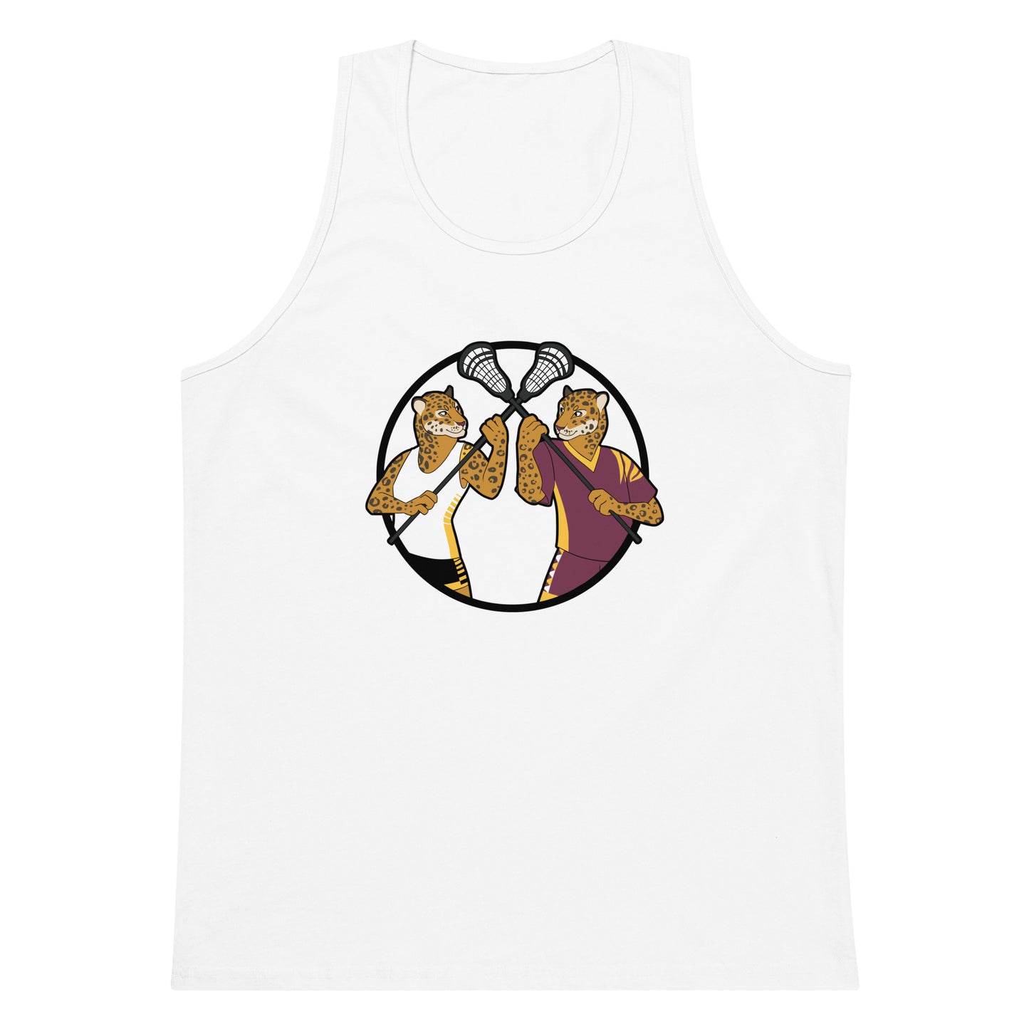 Adult Cooper Lacrosse Cotton Heritage Tank