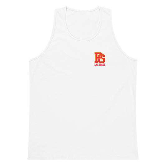 Adult Pacific Grove High School Men's Lacrosse Cotton Heritage Tank
