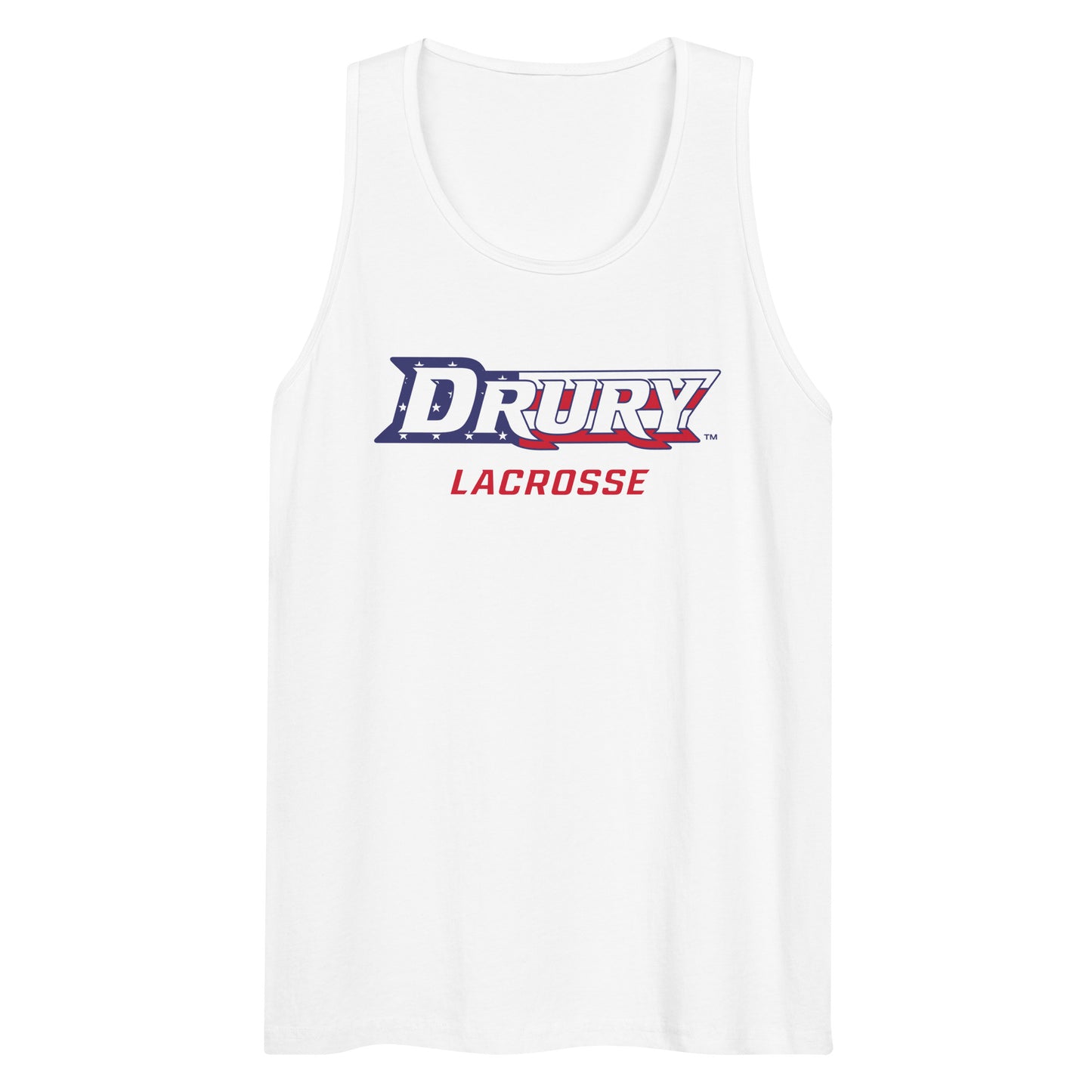 Adult Drury Lacrosse Cotton Heritage Tank
