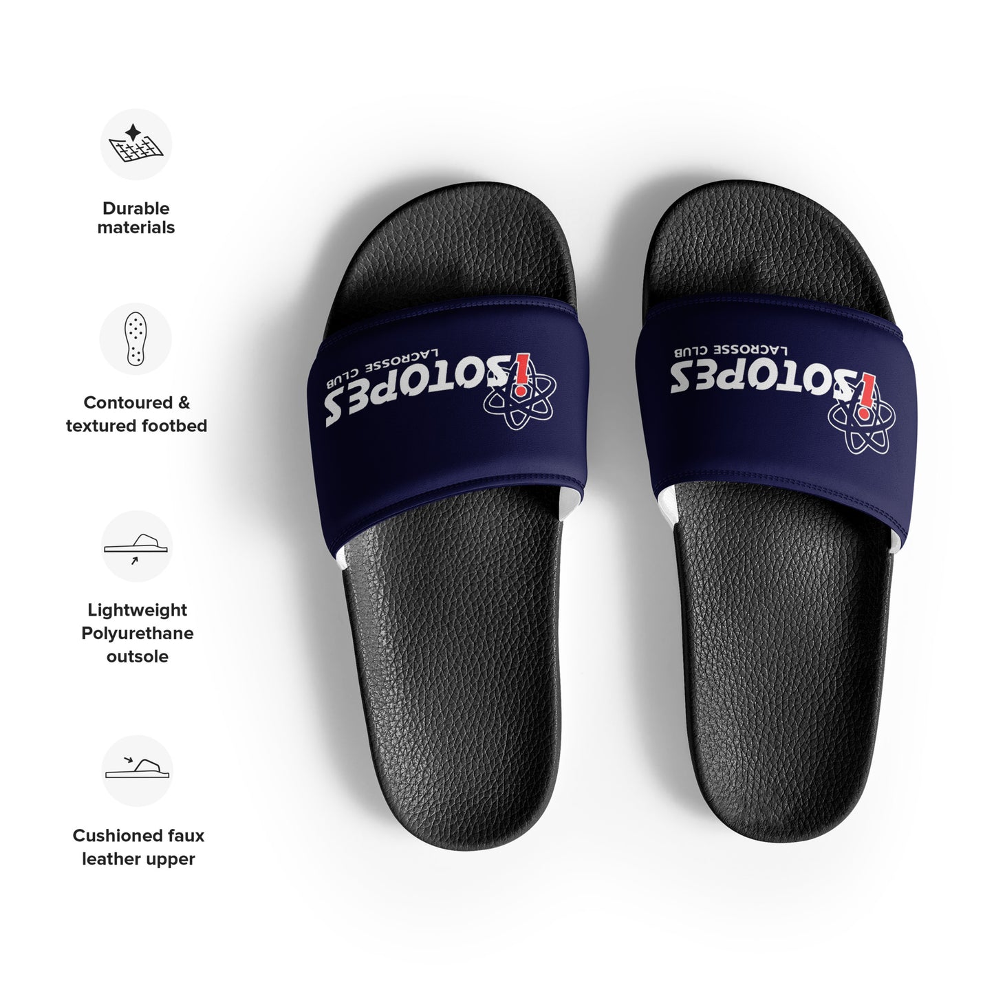 Men's Isotopes Lacrosse Slides