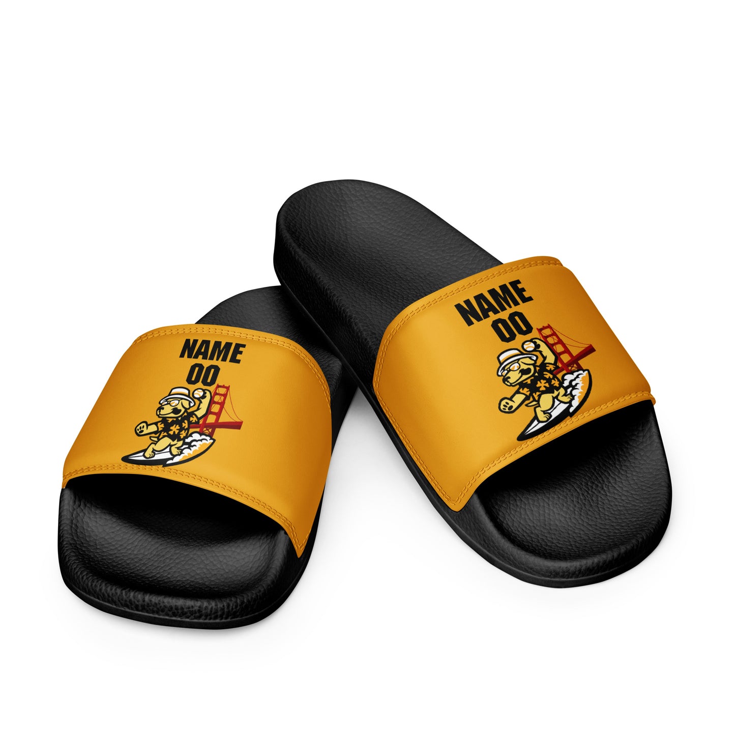 Personalizable - Men’s YouthGold Slides