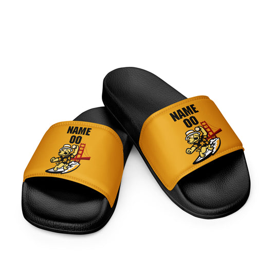 Personalizable - Men’s YouthGold Slides