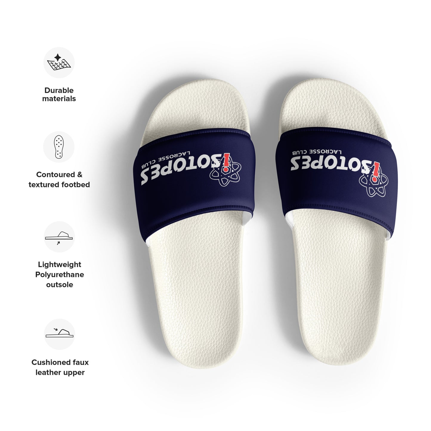 Men's Isotopes Lacrosse Slides