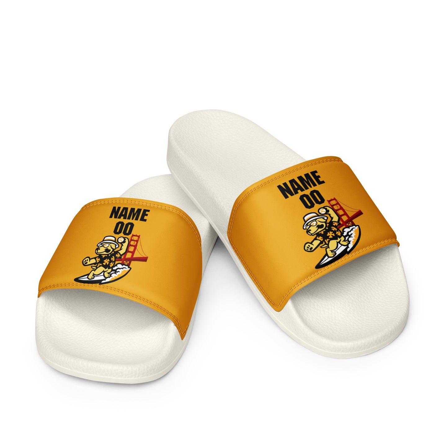Personalizable - Men’s YouthGold Slides