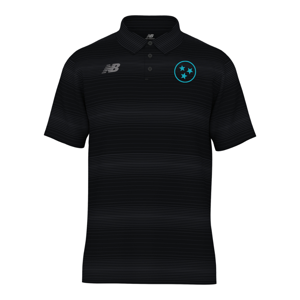 TNLX New Balance Adult Core Polo — Black