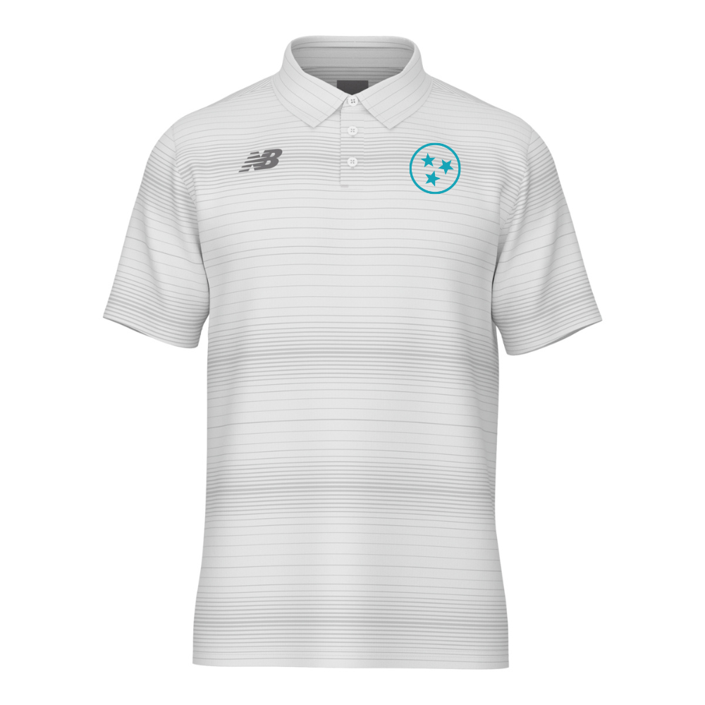 TNLX New Balance Adult Core Polo — White