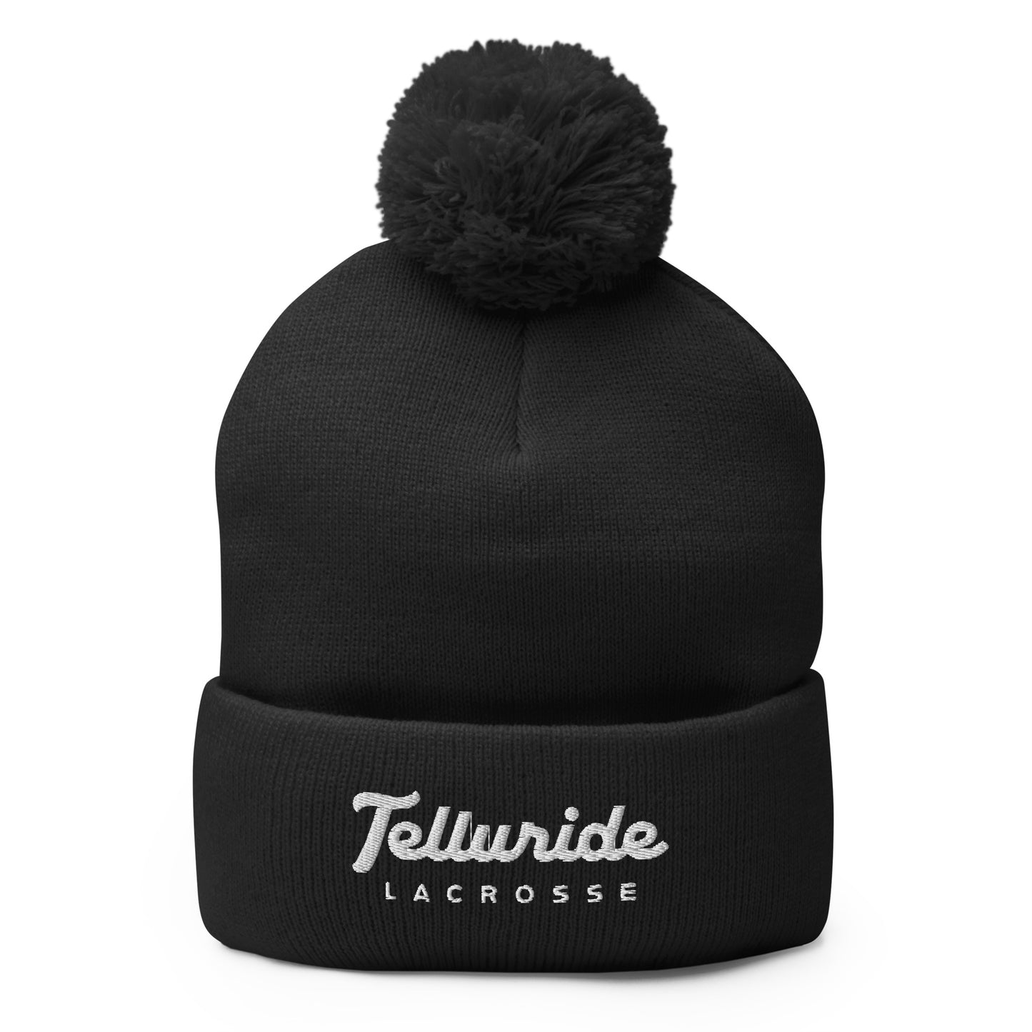 Telluride Lacrosse Pom-Pom Beanie