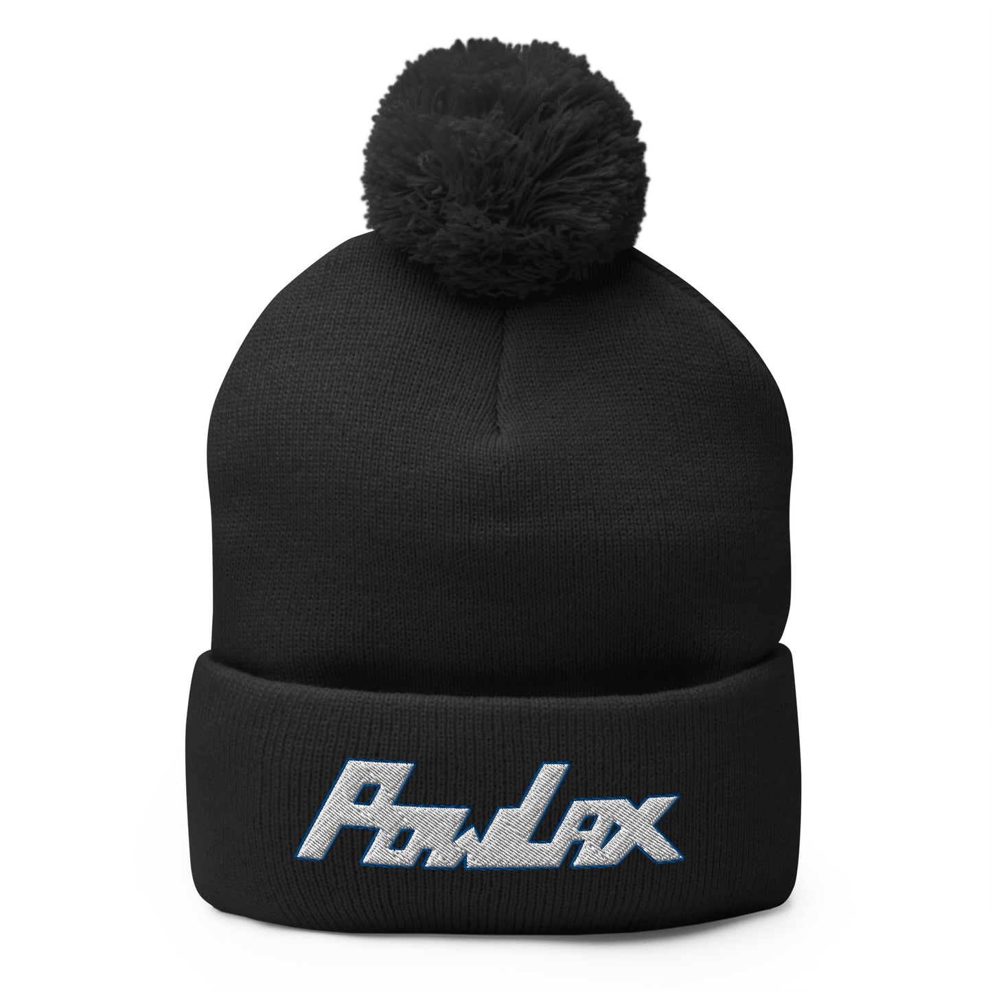 POWLAX Pom-Pom Beanie