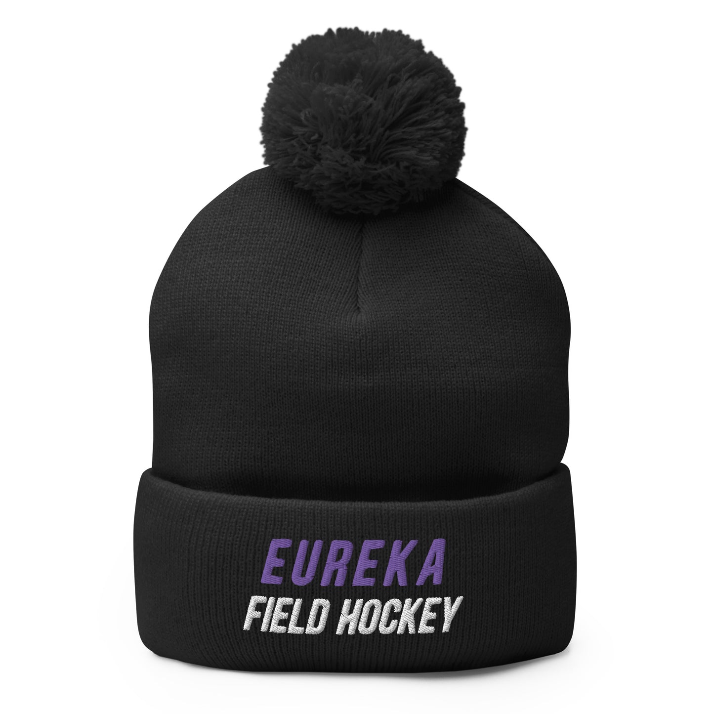 Eureka Field Hockey Pom-Pom Beanie