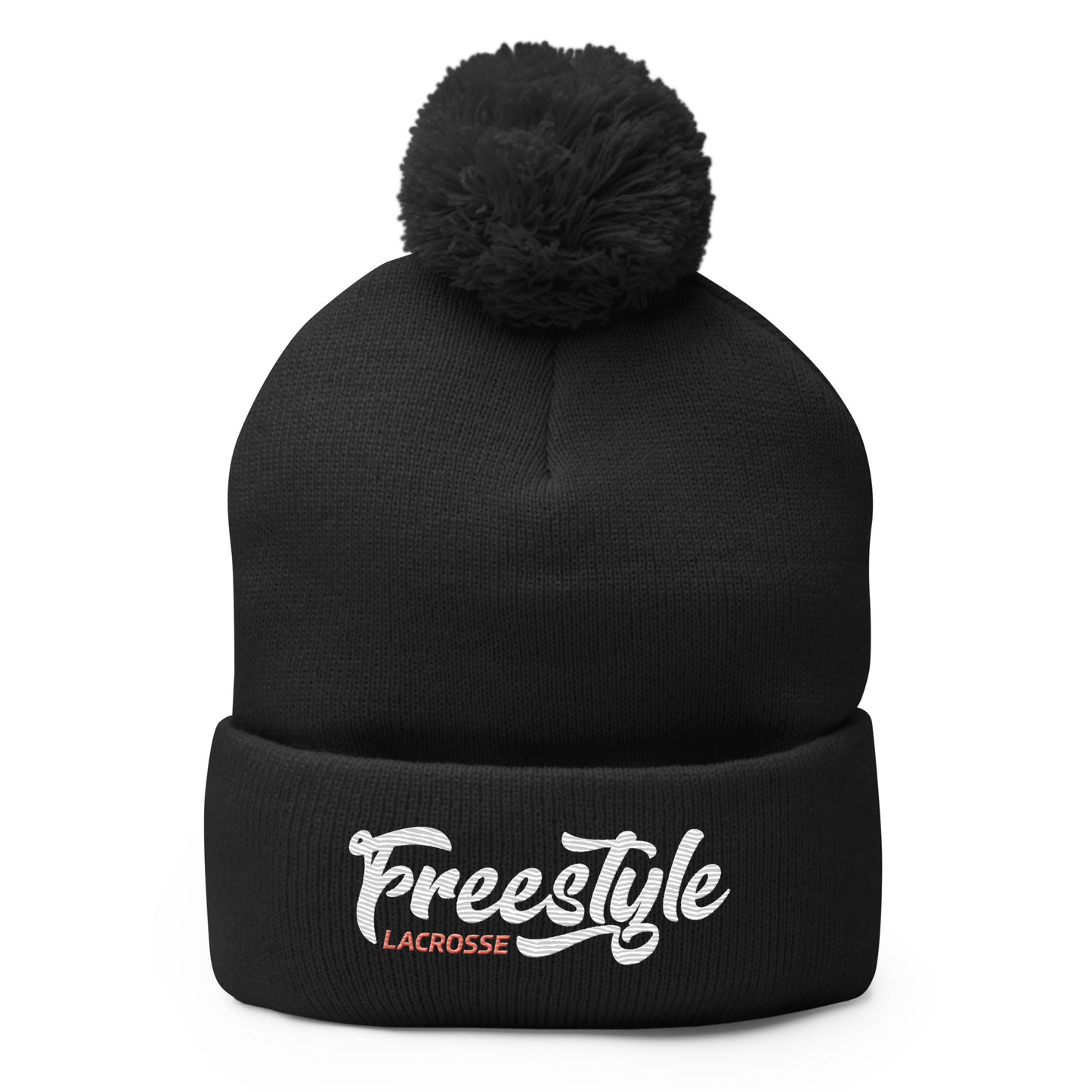 Freestyle Lacrosse Pom-Pom Beanie