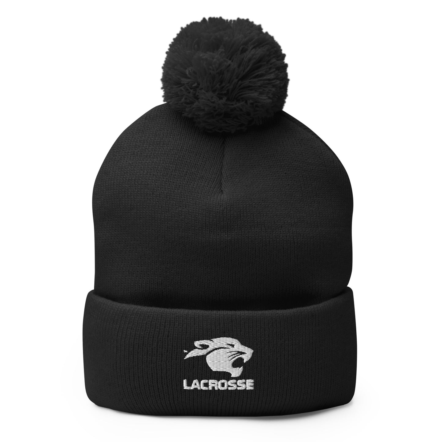 Pickerington North Lacrosse Pom-Pom Beanie