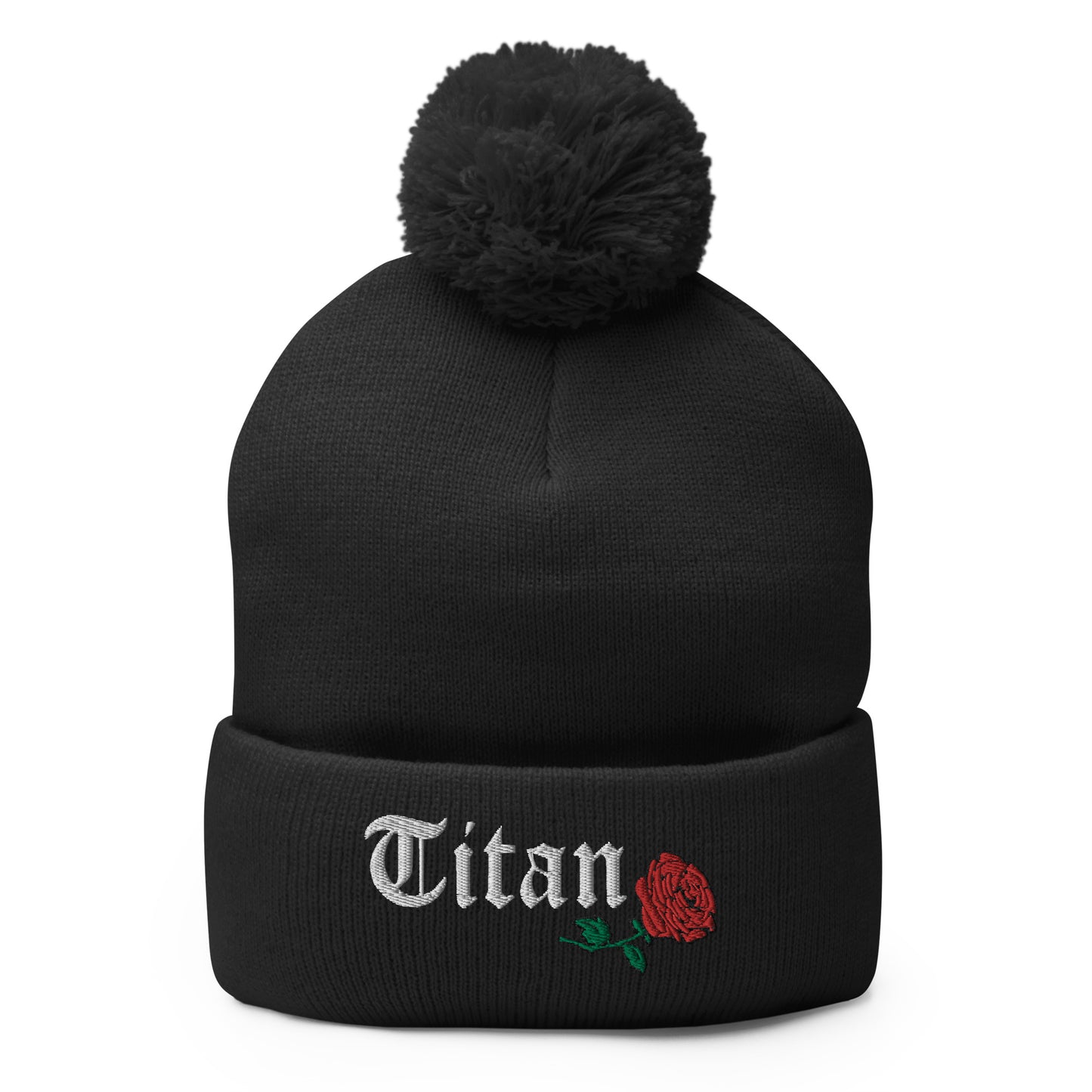 Titan Lacrosse Club Pom-Pom Beanie