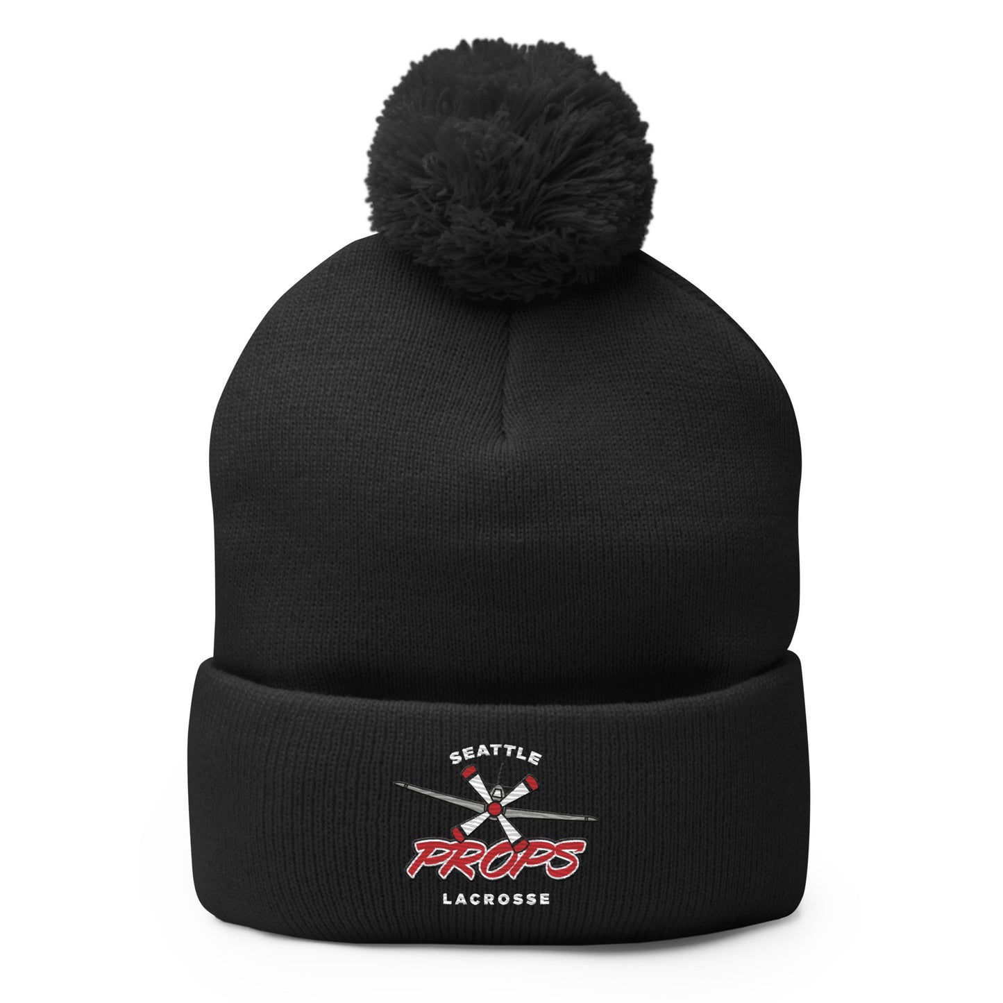 Seattle Props Lacrosse Pom-Pom Beanie