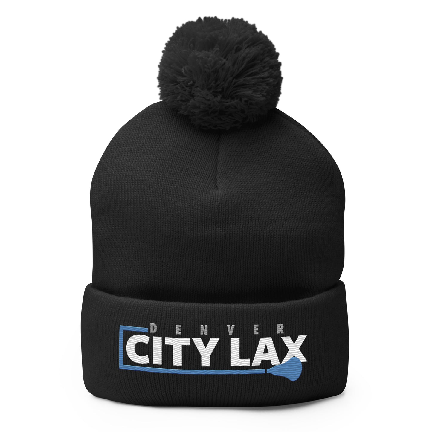 Denver City Lax Pom-Pom Beanie