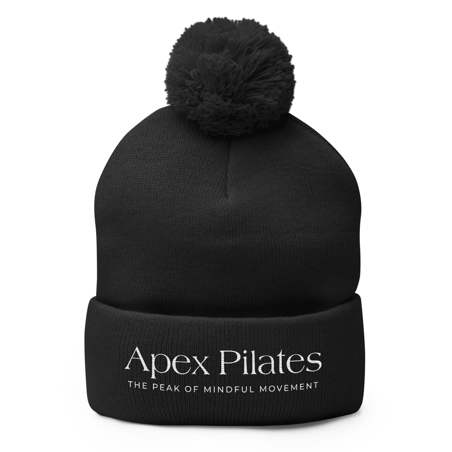Apex Pilates Pom-Pom Beanie