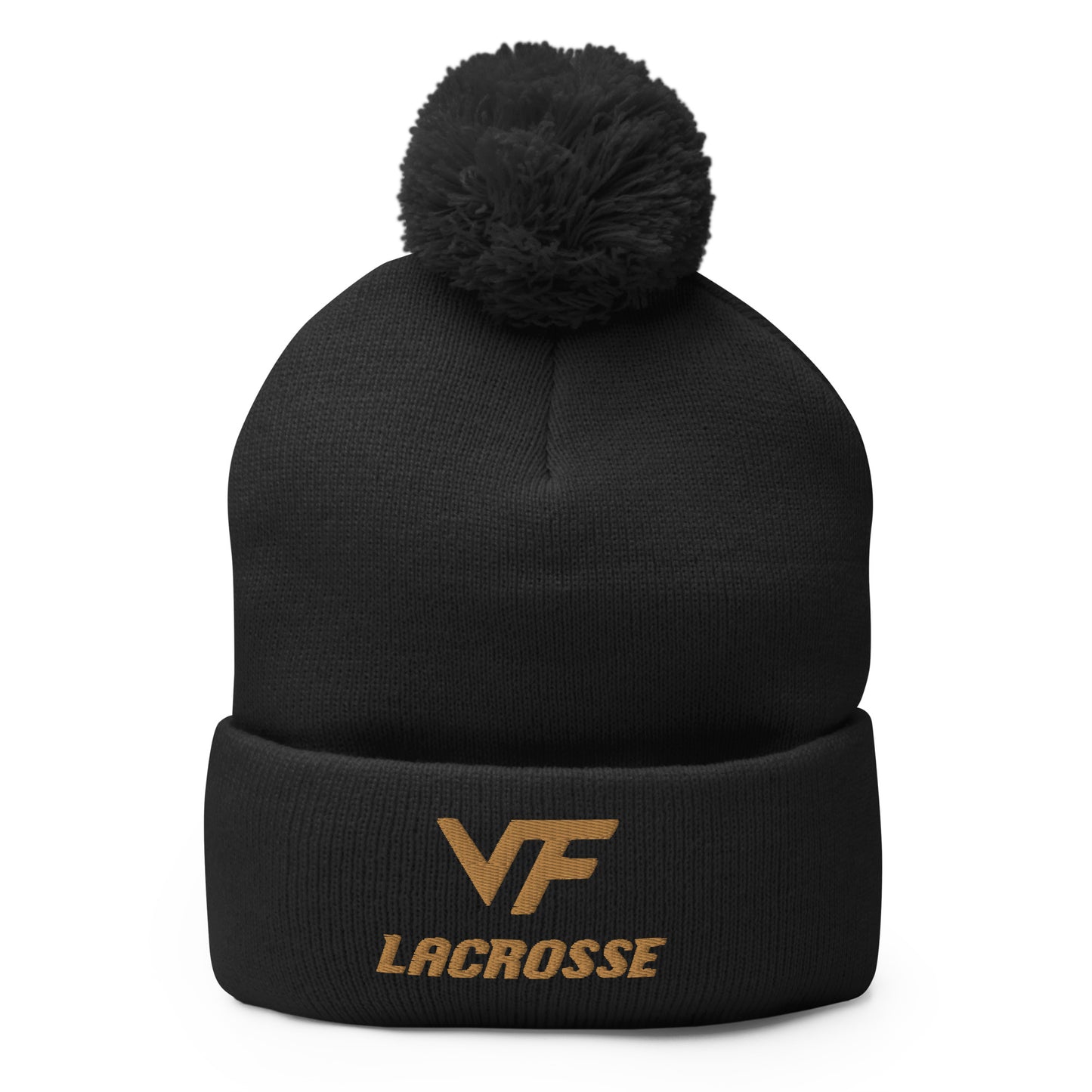 Vallivue Lacrosse Pom-Pom Beanie