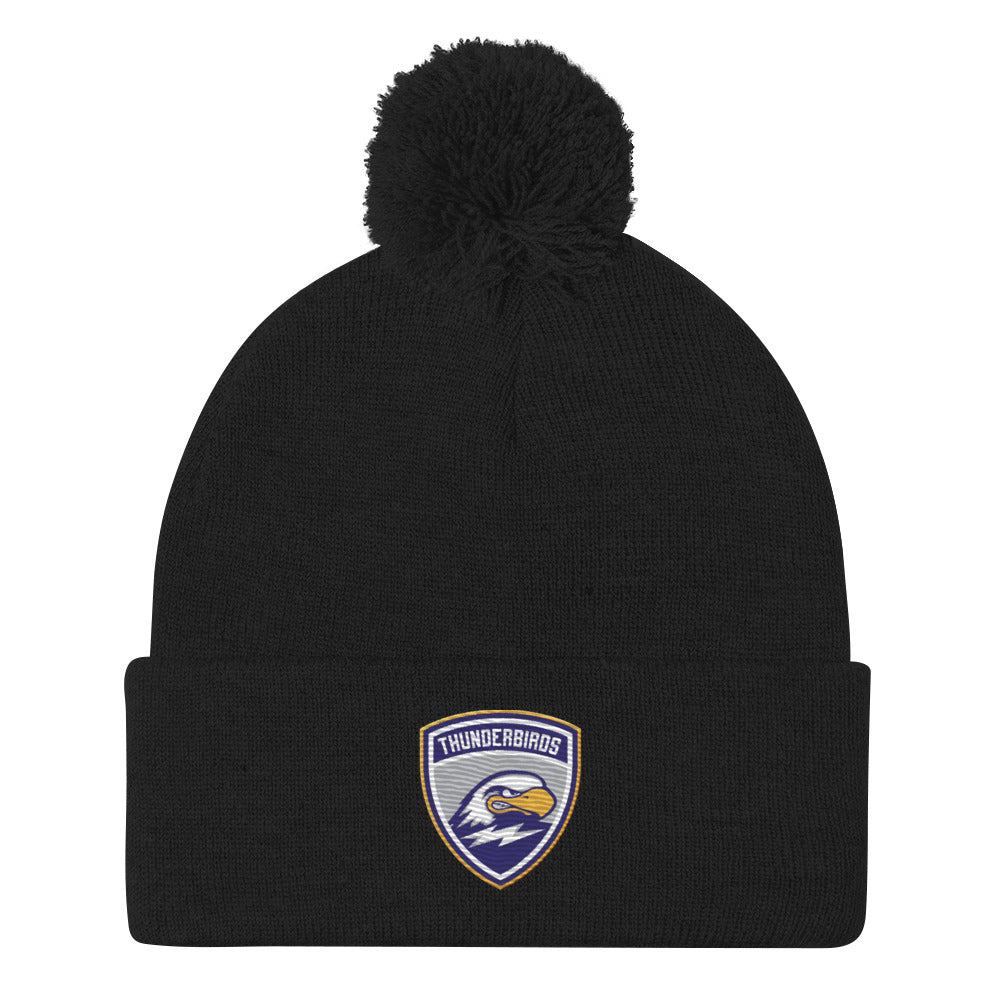 Thunderbirds Hockey Pom-Pom Beanie