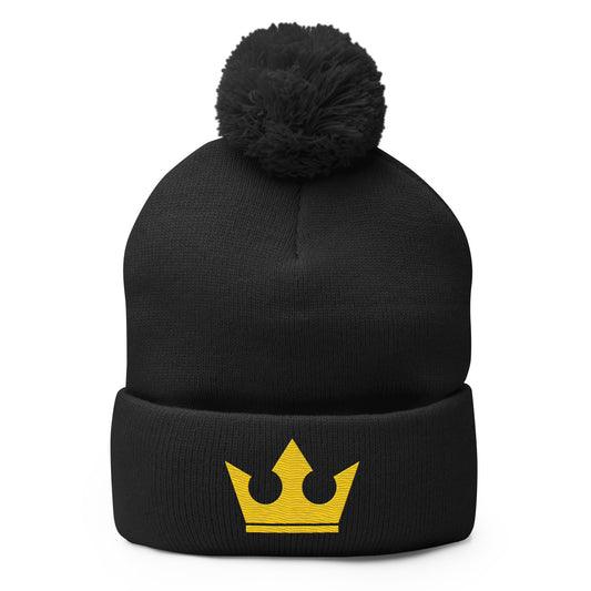 QC Pickleball Pom-Pom Beanie