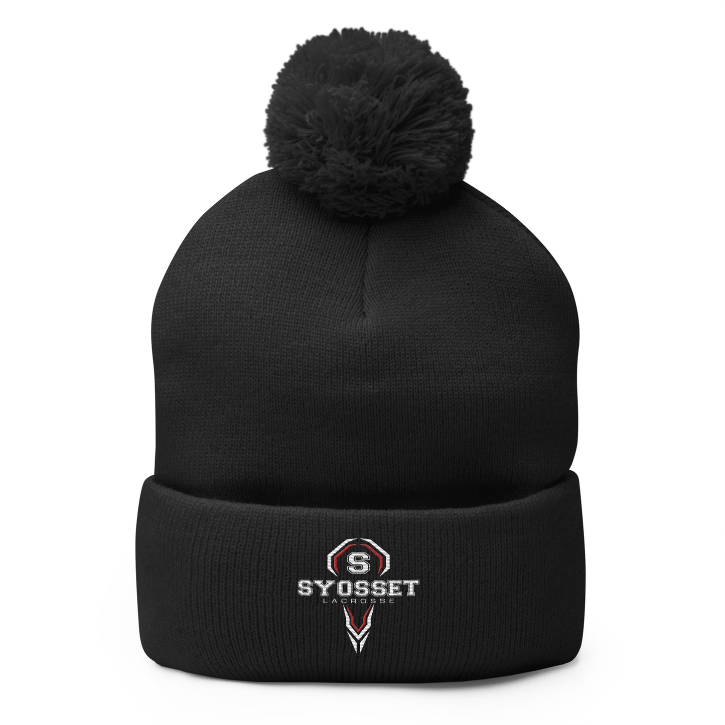 Syosset Lacrosse Pom-Pom Beanie