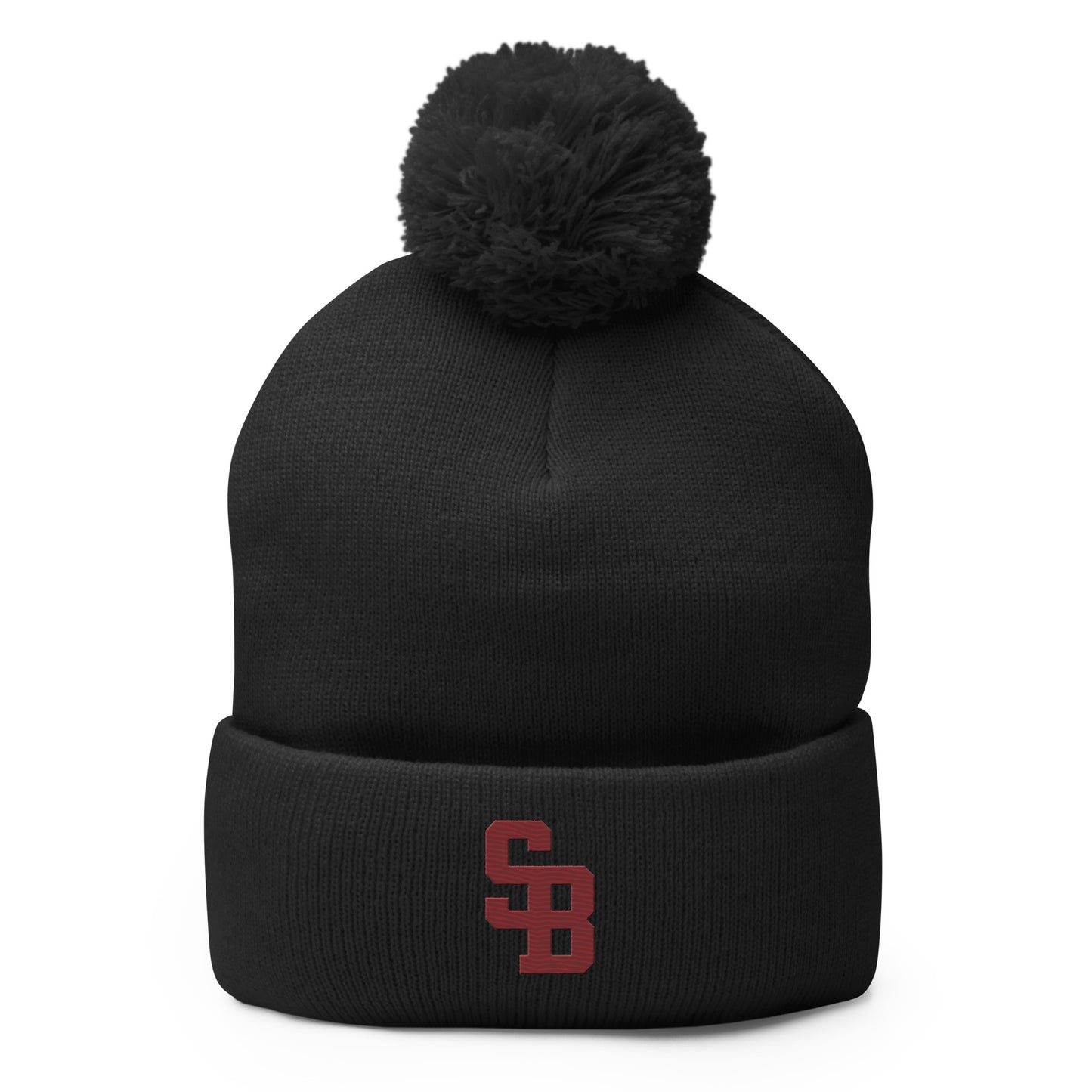 Sherwood High School Lacrosse Pom Pom Beanie