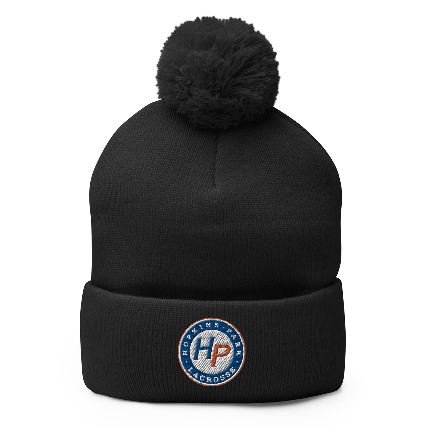 Hopkins Lacrosse Pom-Pom Beanie