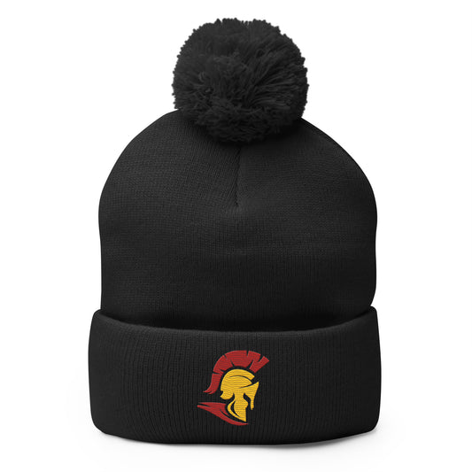 La Cañada Lacrosse Pom-Pom Beanie
