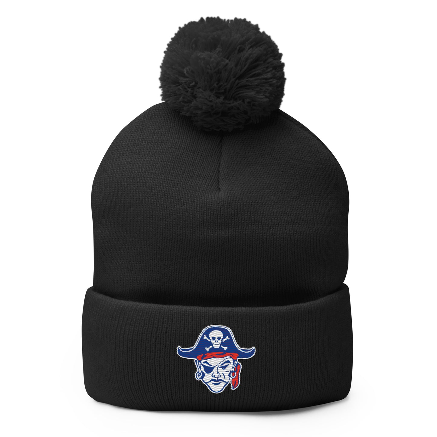 Fairport Football and Cheer Pom Pom Beanie