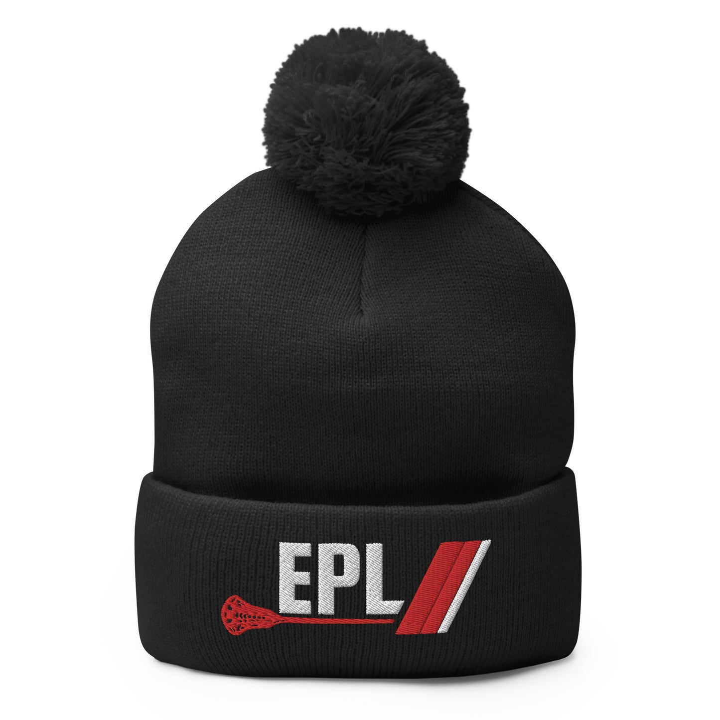 Eastside Portland Lacrosse Pom-Pom Beanie