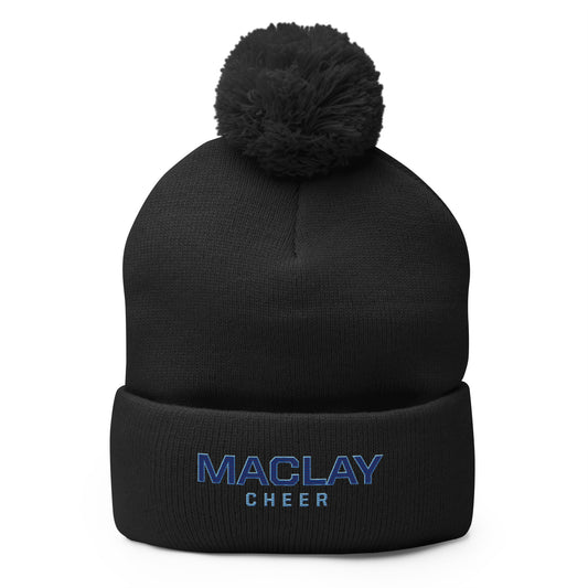 Maclay Cheer Pom Pom Beanie