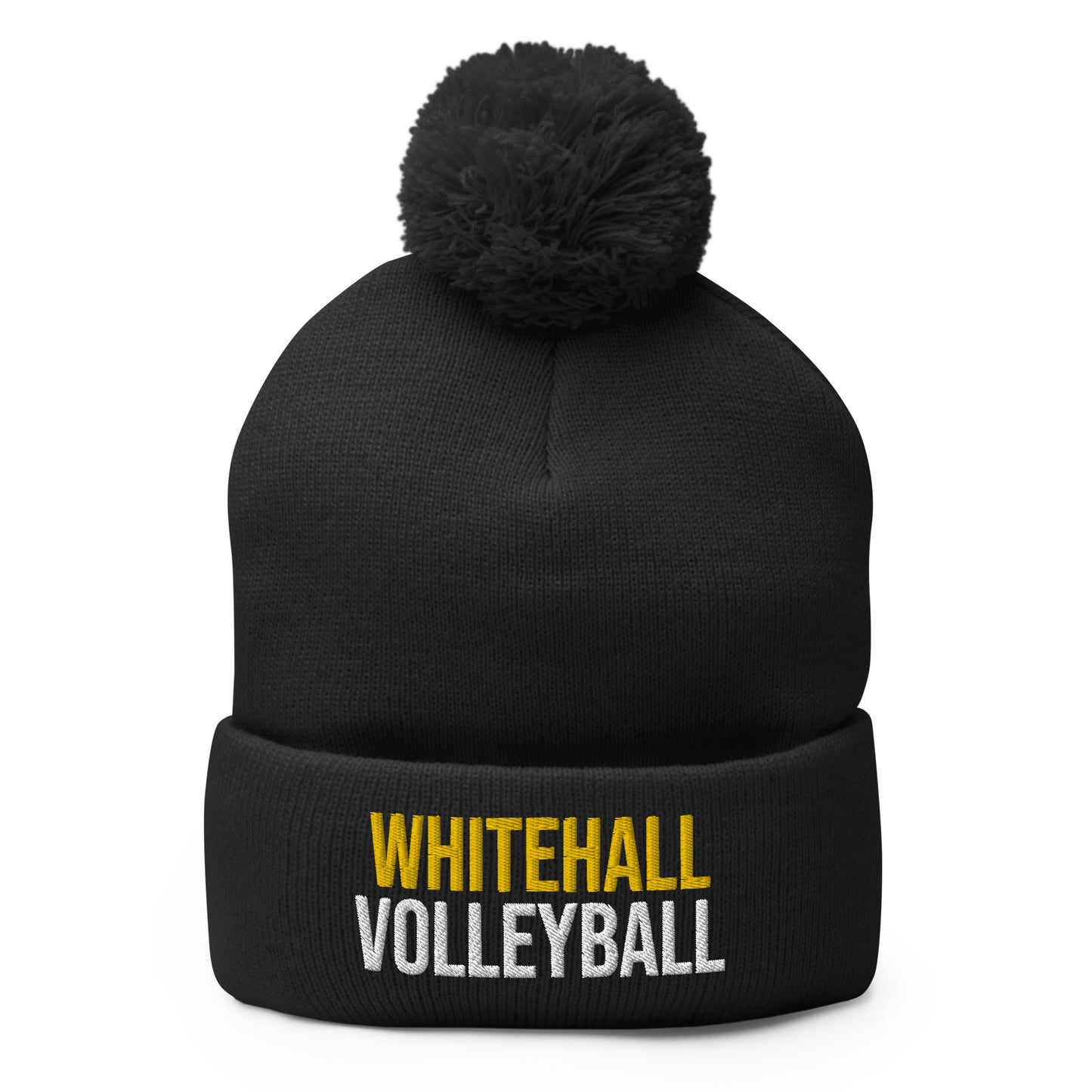 Whitehall Volleyball Pom-Pom Beanie
