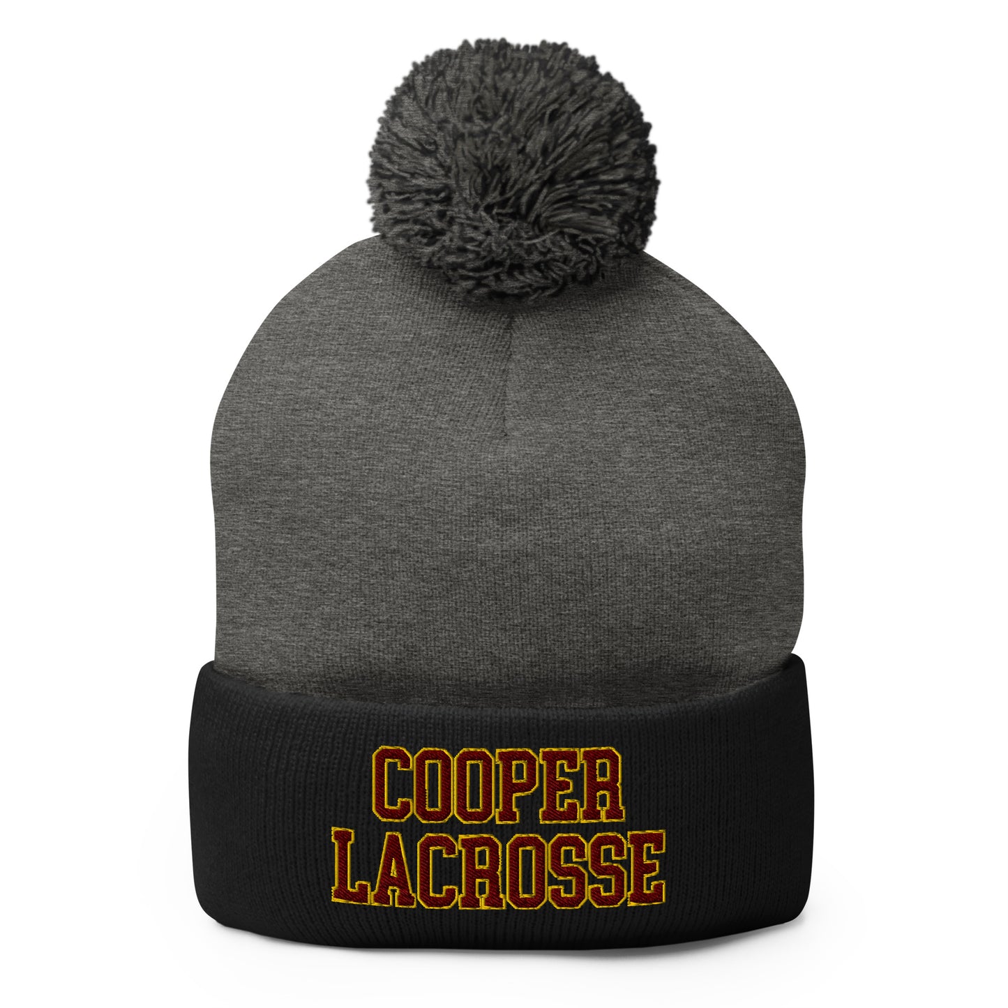 Cooper Lacrosse Pom-Pom Beanie
