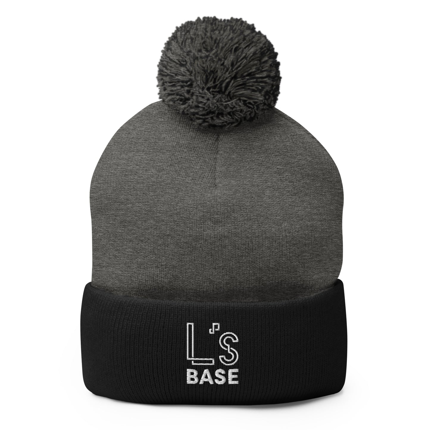 L's BASE Pom-Pom Beanie