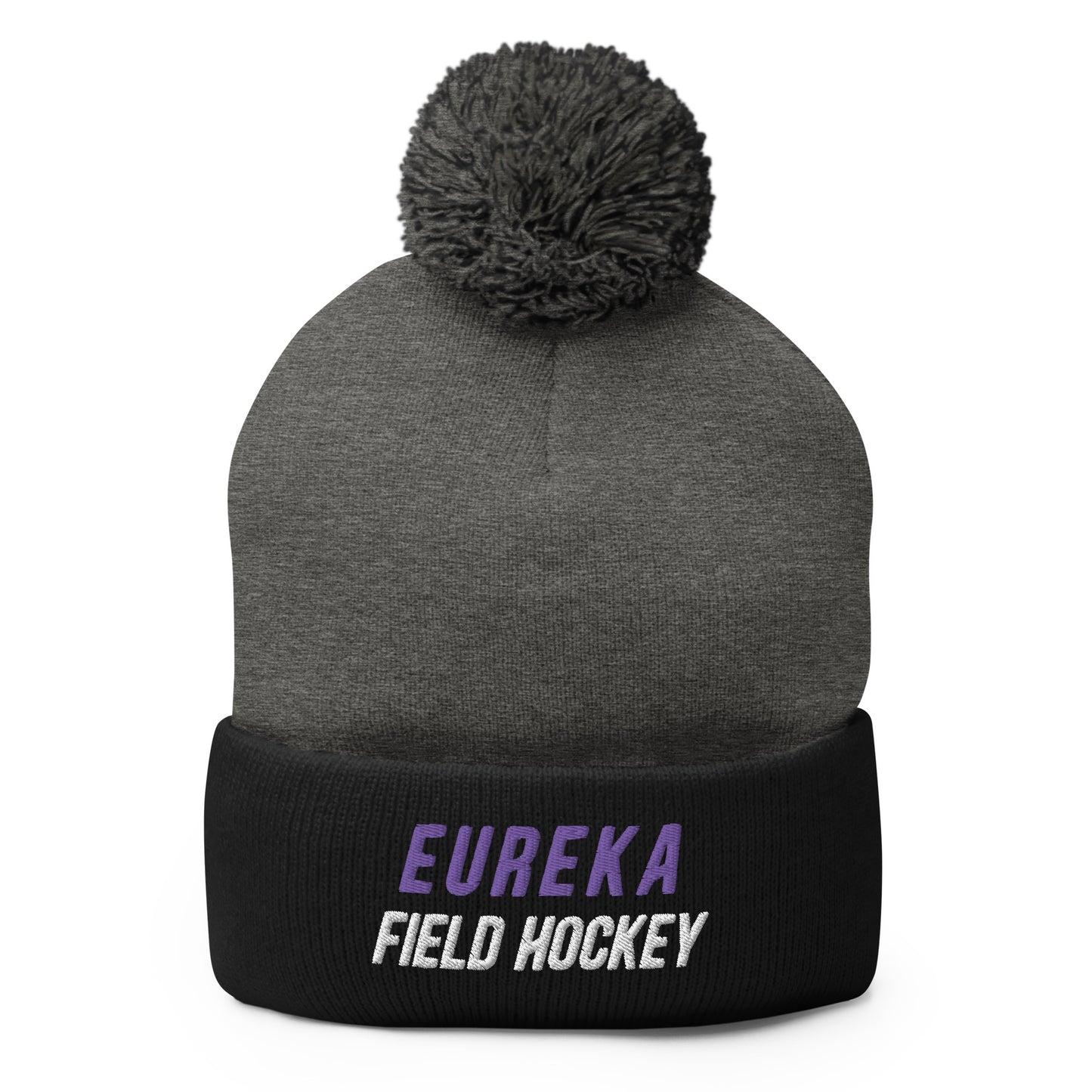 Eureka Field Hockey Pom-Pom Beanie