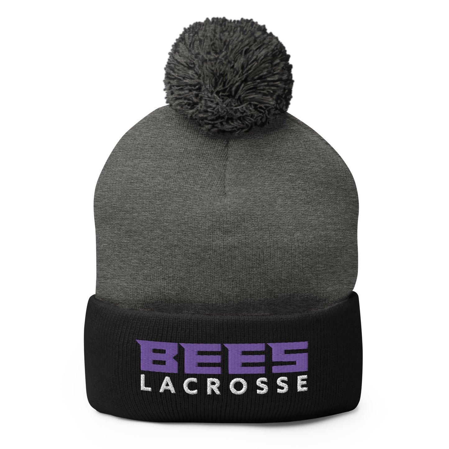 Box Elder Lacrosse Pom-Pom Beanie