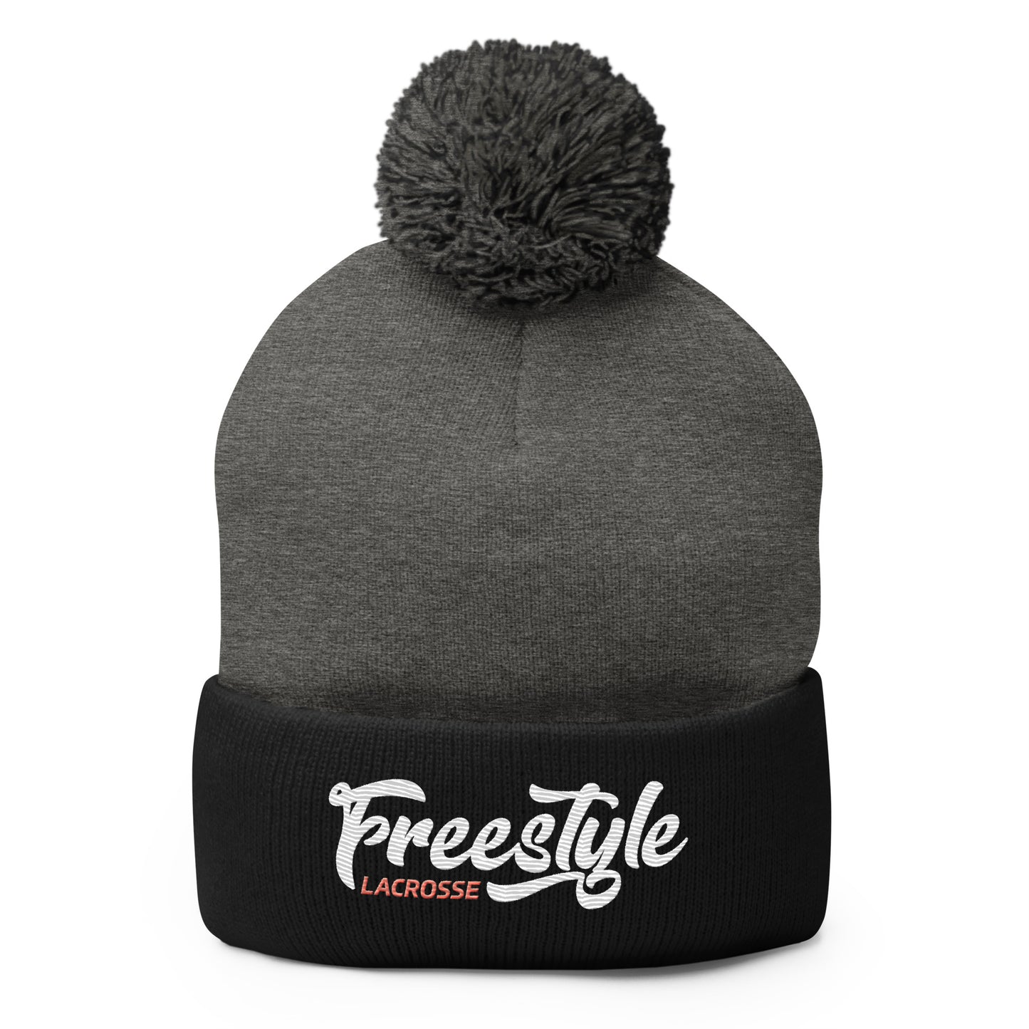 Freestyle Lacrosse Pom-Pom Beanie