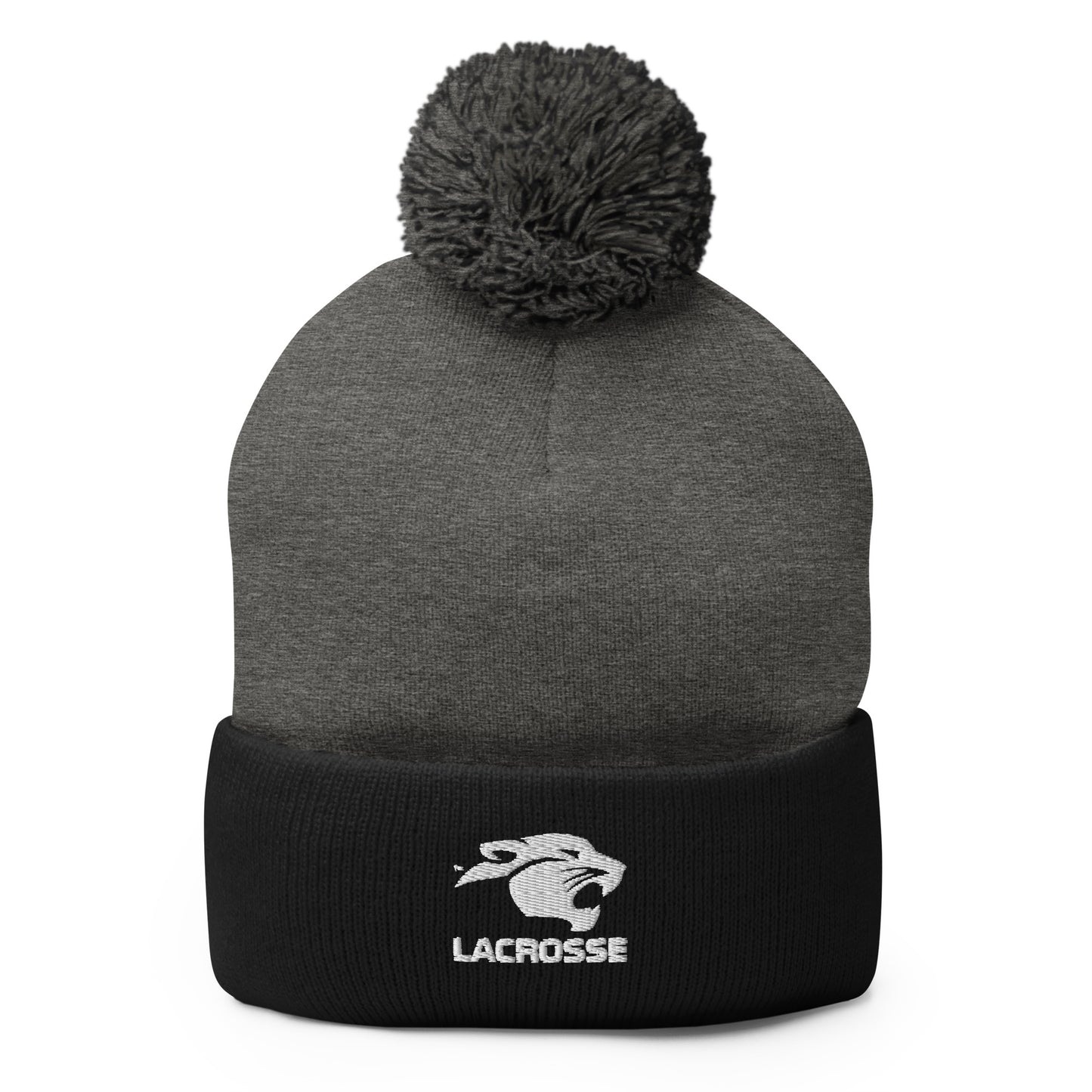 Pickerington North Lacrosse Pom-Pom Beanie