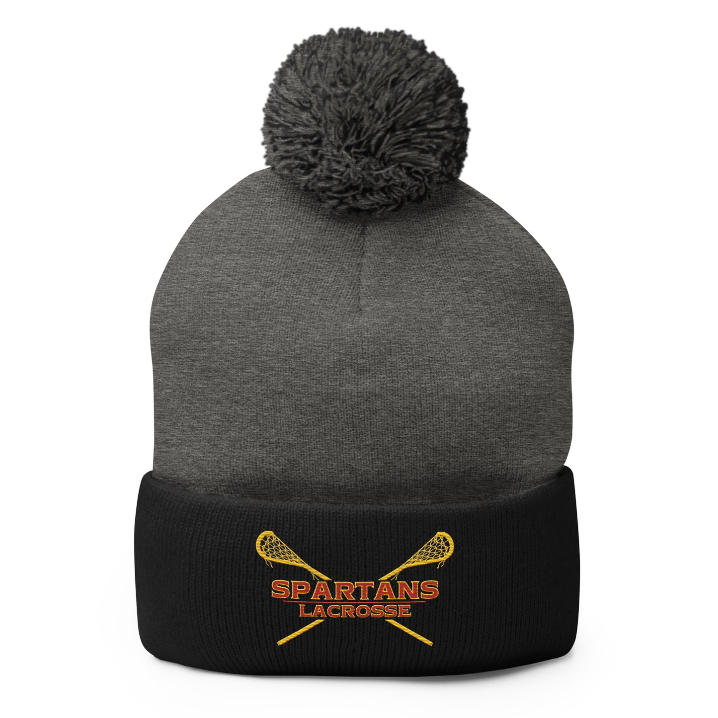 La Cañada Lacrosse Pom-Pom Beanie