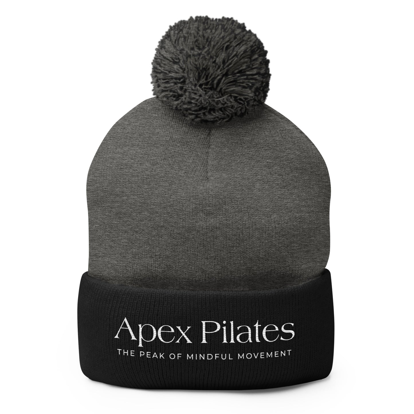 Apex Pilates Pom-Pom Beanie