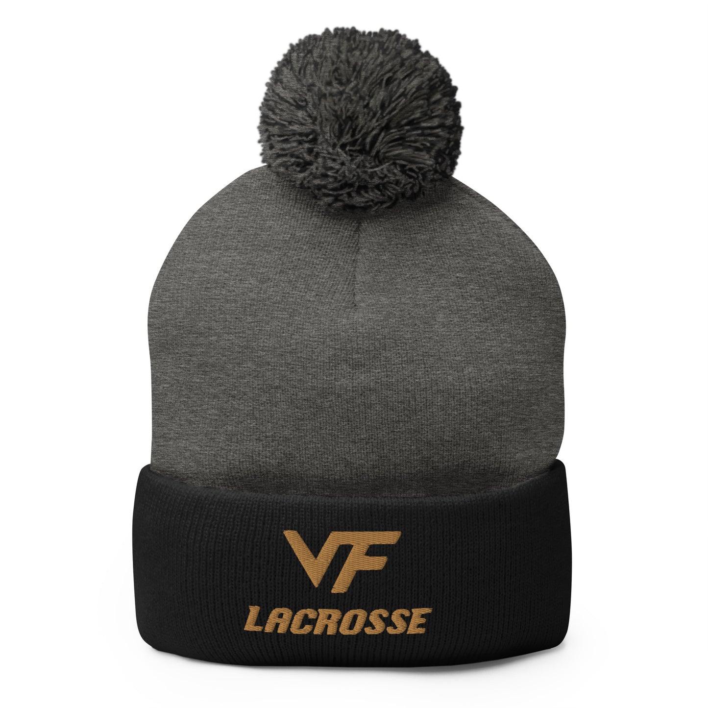Vallivue Lacrosse Pom-Pom Beanie