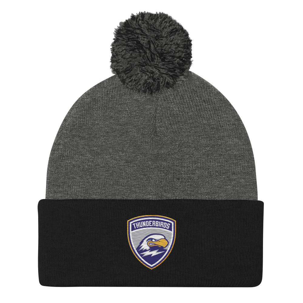 Thunderbirds Hockey Pom-Pom Beanie