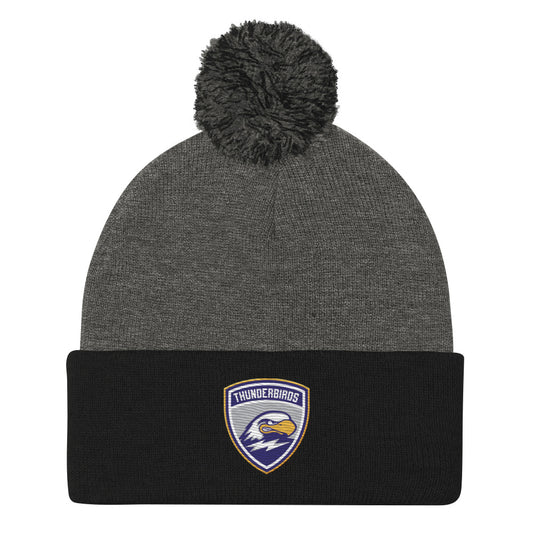 Thunderbirds Hockey Pom-Pom Beanie