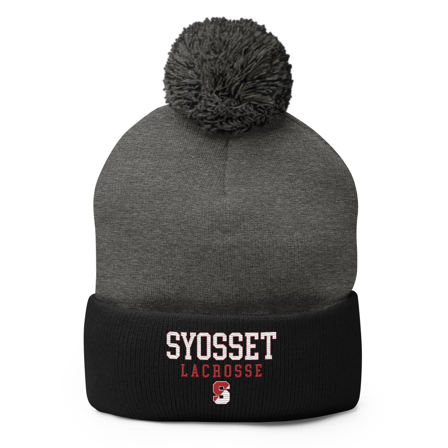 Syosset Lacrosse Pom-Pom Beanie